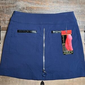 NWT Jamie Sadock Golf Tennis Pickleball Skirt Skort Navy Size 2